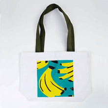 Load image into Gallery viewer, oversized banana print tote bag from milimilil