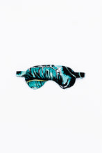 Load image into Gallery viewer, Power nap eye mask, shown in Kauai One (palm leaf) print