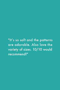 MiliMili Sleep Sack Review: "It's so soft and the patterns are adorable. Also love the variety of sizes. 10/10 would recommend!"