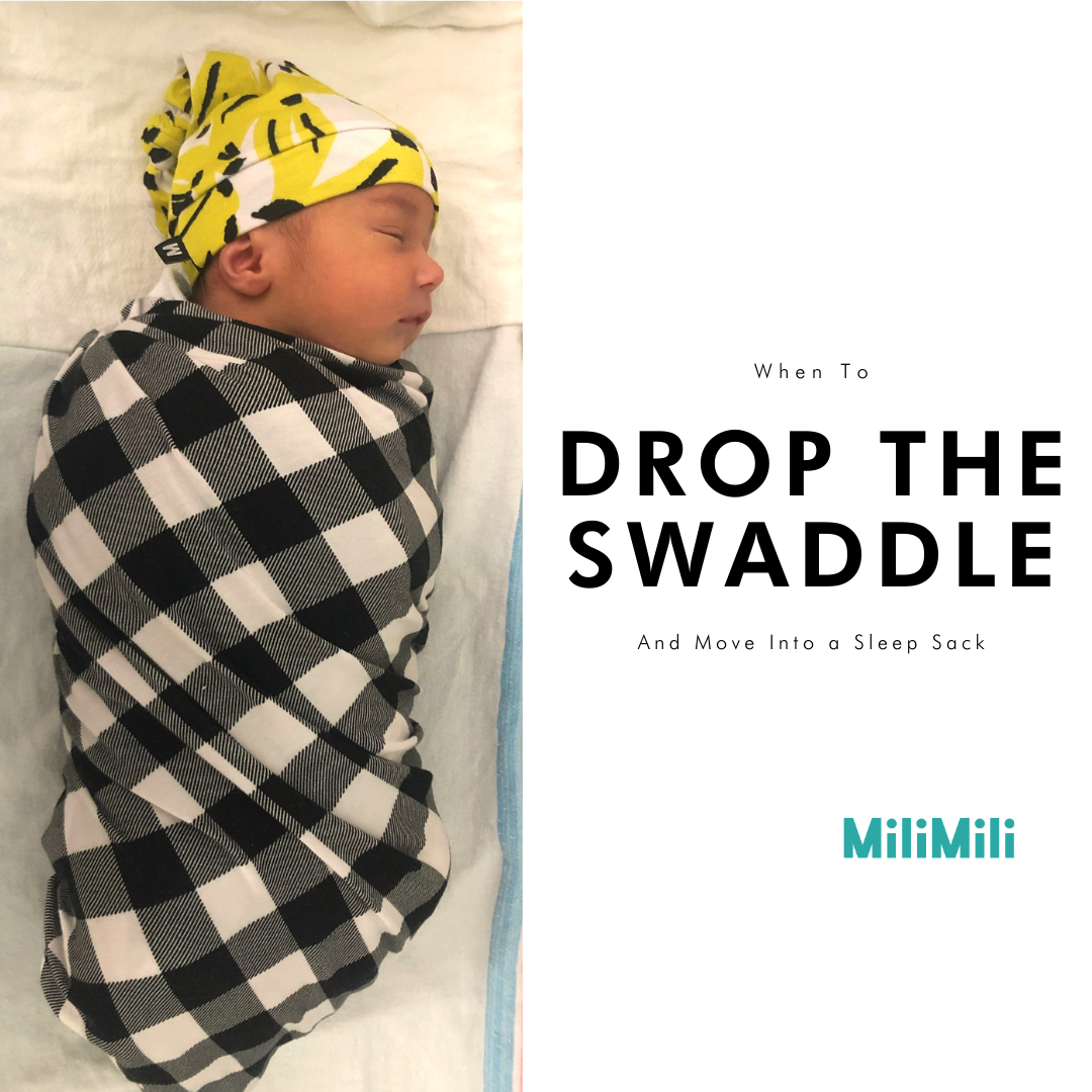 When to switch from a swaddle to a sleep sack? MiliMili