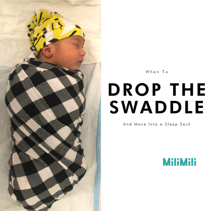 When to switch from a swaddle to a sleep sack?