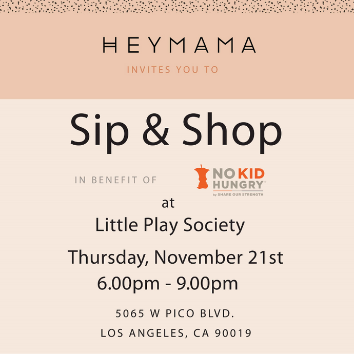 HeyMama Holiday Sip + Shop