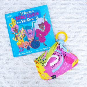 Storytime Lovey Gift Set: "If You're a Drag Queen and You Know It" by Lil Miss Hot Mess and MiliMili x Pronoun Modern Rainbow Perfect Lovey