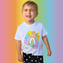 Load image into Gallery viewer, Modern Rainbow Kids Tee