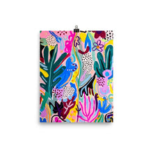 Load image into Gallery viewer, colorful tropical art print 